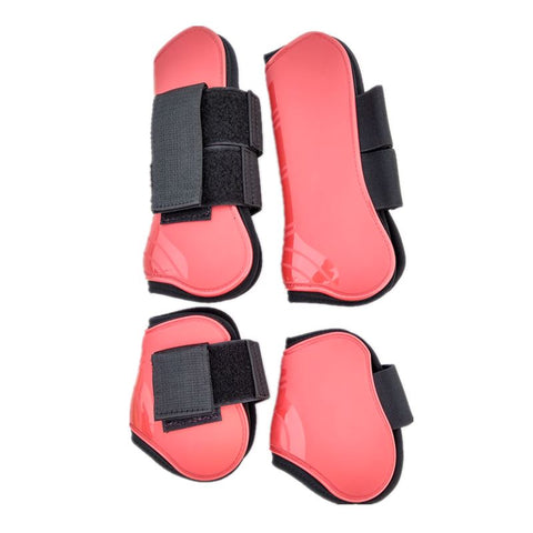 Horse Tendon Boots Polyurethane Shell  Neoprene Lining Jumping Protective Boots