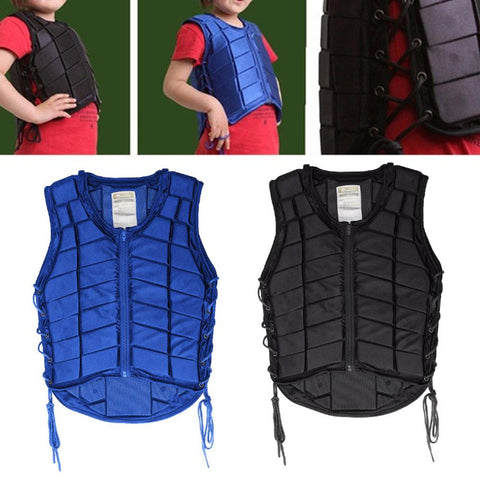 Children Equestrian Horse Riding Body Rope Tie-up Protective Safety Vest